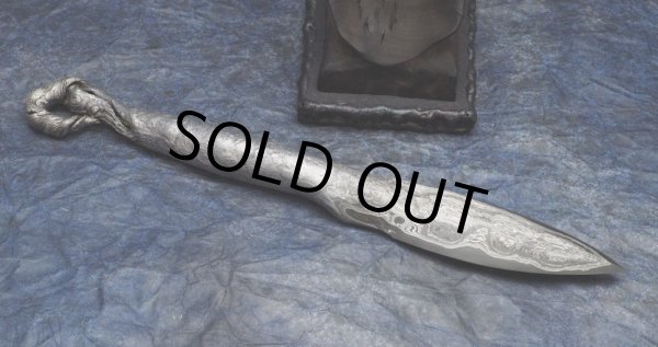 画像2: 橋本庄市 作  デスクトップナイフ「息吹・陸」 (2)