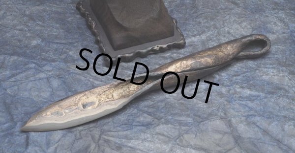 画像2: 橋本庄市 作  デスクトップナイフ「息吹・弐」 (2)