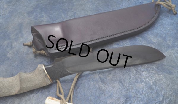 画像3: 島田英承 作／Wild Cat 8寸（黒仕上げ） (3)