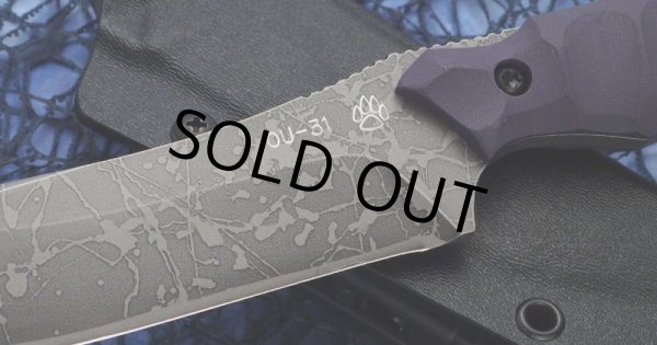 画像2: マサユキ作　Badger（バジャー）OU-31／パープルG10 (2)