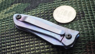 画像1: Warren Thomas "Small Ti Folder"