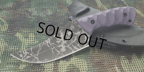 画像2: マサユキ作　「牡丹」紫ハンドル (2)