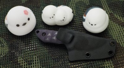 画像3: マサユキ作 「エナガ」蓄光ハンドル