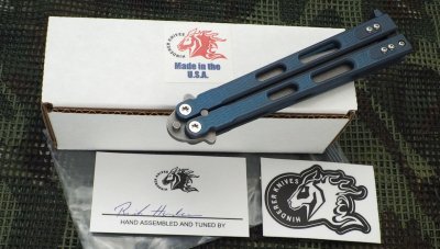 画像1: Rick Hinderer "Nieves" Gen3 Spanto Working finish Battle blue