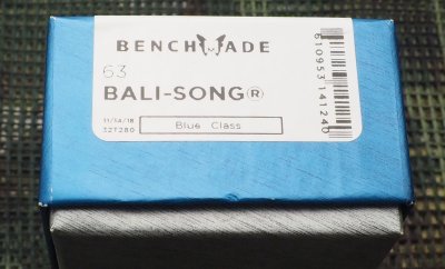 画像2: BENCHMADE Bali-Song #63