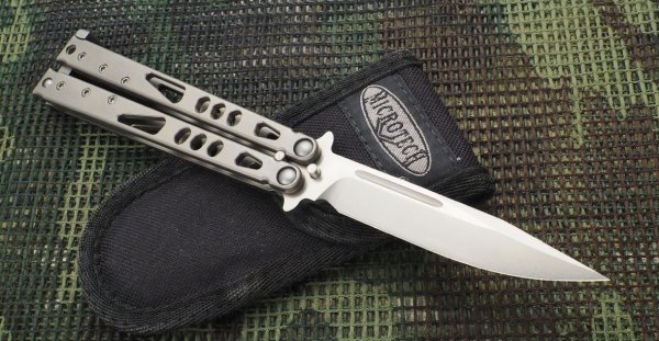 画像4: Microtech Tachyon Stone wash plain edge #1287 (4)